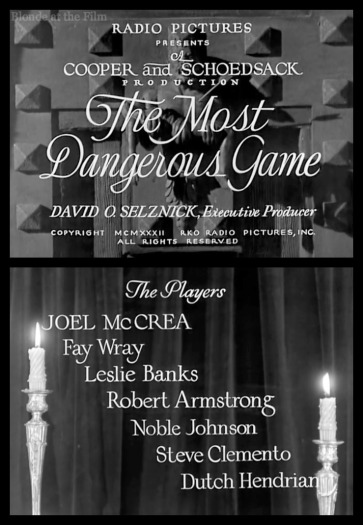 Most Dangerous Game titles