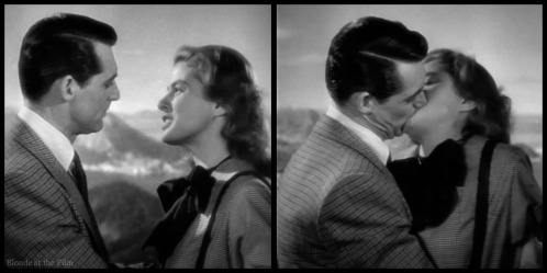 Notorious Cary Grant Ingrid Bergman first kiss