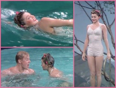 Thrill of a Romance Esther Williams and Van Johnson white suit