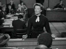 Hepburn as a lawyer in Adam's Rib