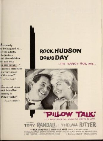 Pillow Talk: Doris Day and Rock Hudson